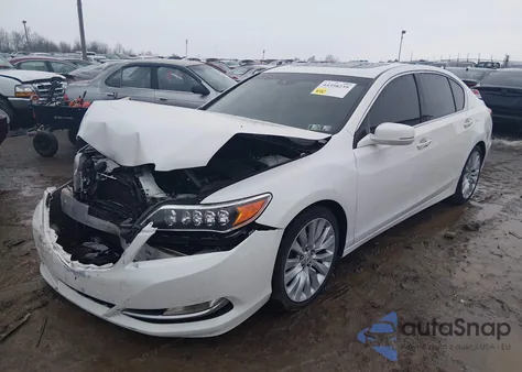 2014 Acura Rlx z USA, uszkodzony, nr VIN JH4KC1F79EC001193